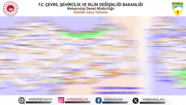 Bugün Bazı İllerde Kuvvetli Yağış Bekleniyor